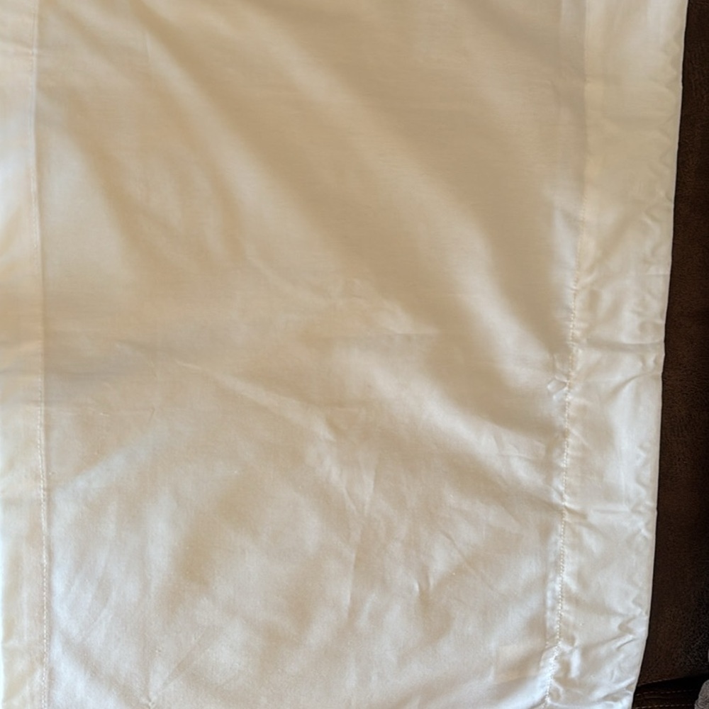 White Curtain valance from target